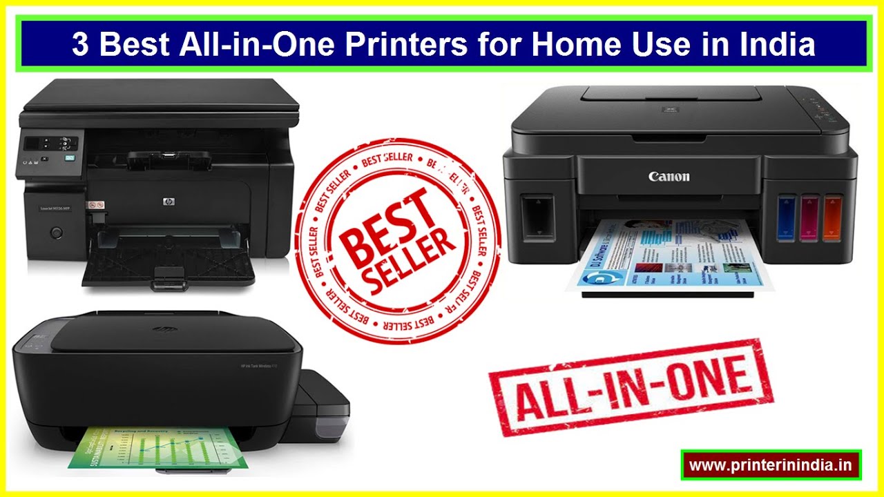 3 Best All-in-One Printer for Home use with Cheap Ink Price | Laser Printer,  Ink Tank, Multifunction - YouTube