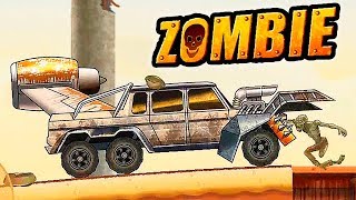 ДЖИП против Зомбарей в Hill Zombie Racing Машинках: открыли последнюю тачку в игре как Earn to Die