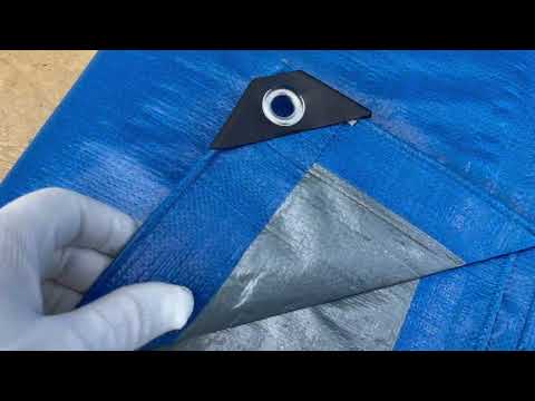 Тент укрывной тарпаулин 180 гр/м2