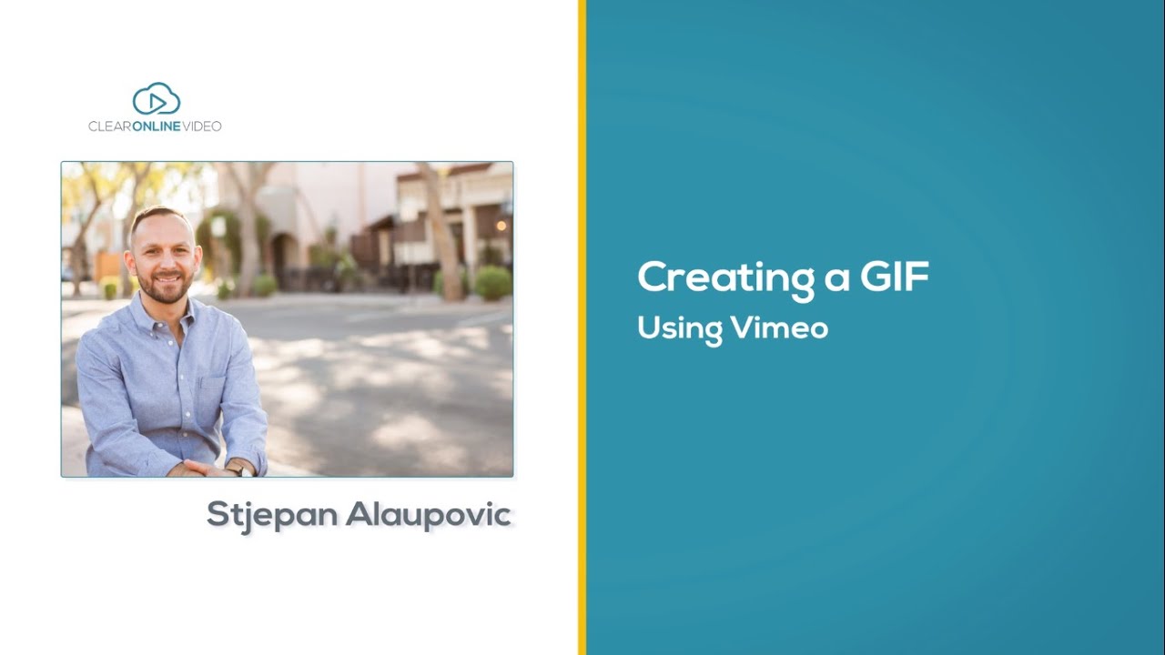 Como criar um gif no aplicativo do Vimeo para o Salesforce Marketing Cloud  – Central de Ajuda