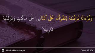 Al-Isra ayat 106