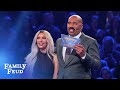 KIM & KANYE'S INCREDIBLE FAST MONEY! | Celebrity Family Feud