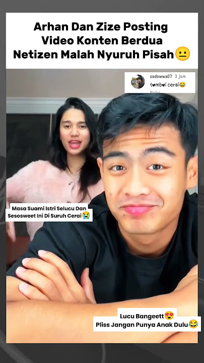 Netizen Minta Arhan Ceraikan Zize #shortvideo #arhan #azizahsalsha #viralvideo