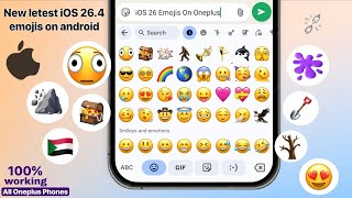 How to Get iOS 26.4 Emojis on OnePlus | iOS Emojis on Android 2026 😱🔥 screenshot 4