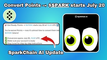 SparkChain AI DePin Update | Convert Points to $SPARK July 20