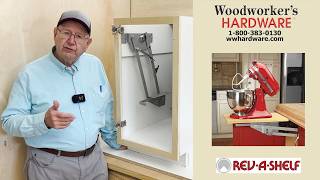 Rev-A-Shelf Mixer Lift Installation | Best Face Frame Cabinet Setup with Compact Hinges