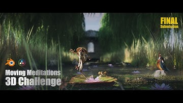 Yoga Frog - Moving Meditations - Submission - Blender 3D Animation