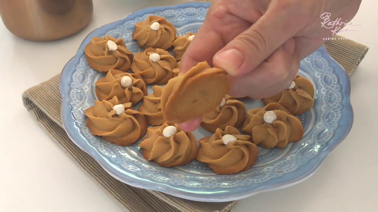 Rosette Coffee Cookies ( Christmas 2020) 咖啡香酥饼