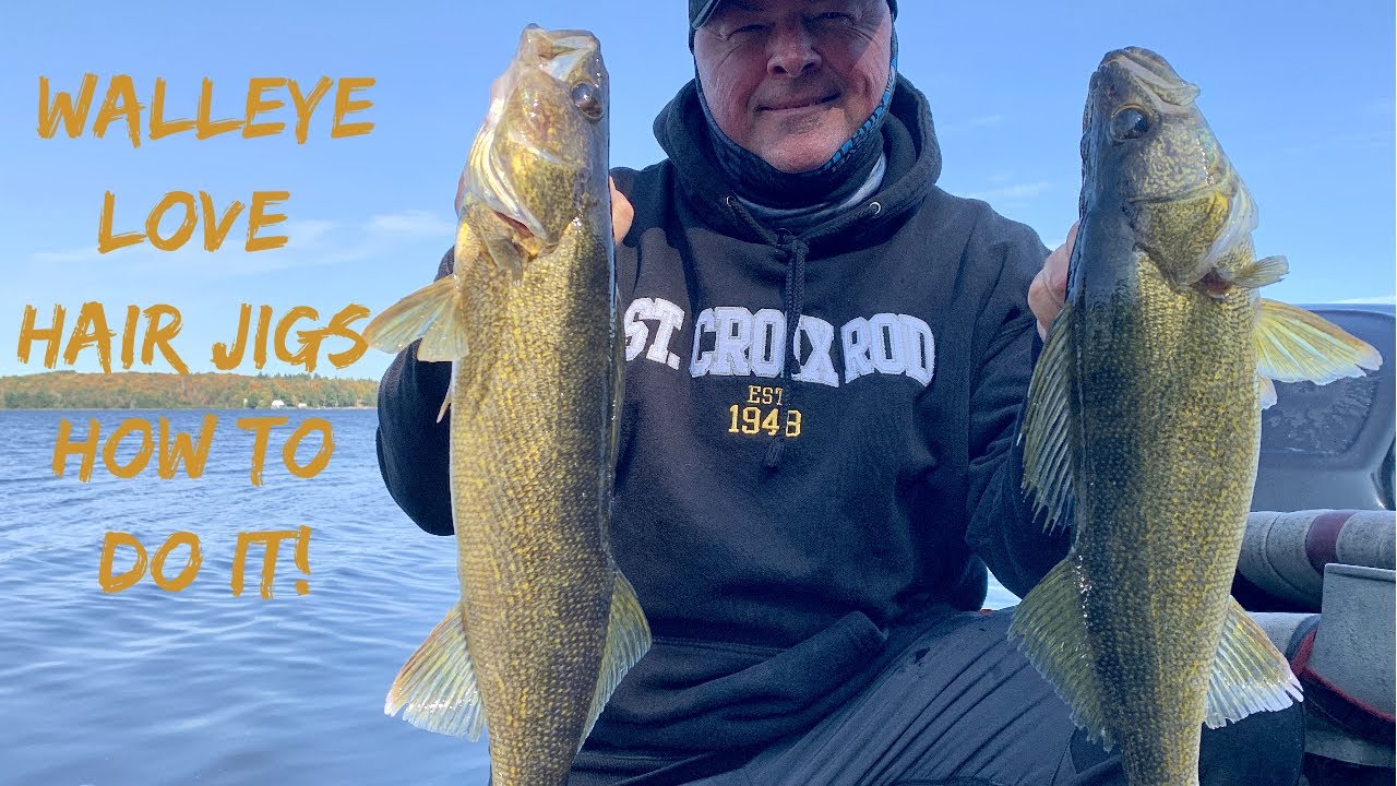 Fall Walleye LOVE Hair Jigs- Teaser 