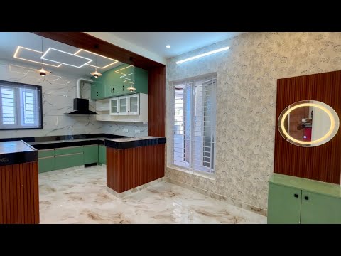 Luxury Modular Kitchen Design💥 20x11feet BIG KITCHEN with Dining Space 🤩😍