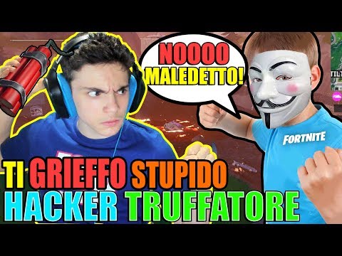 GRIEFFO un "HACKER TRUFFATORE" che VOLEVA VENDERMI HACK FINTE su FORTNITE ITA!! IN CAMBIO VOLEVA…