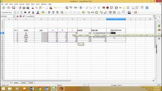 Celebrity LibreOffice: Tutorial create table dan Find Value with basic formulas Wealth