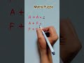 Maths Puzzle #maths#trending#viral#shortsfeed#subscribe#shorts#study#motivation#explore#ssc#yt#quiz