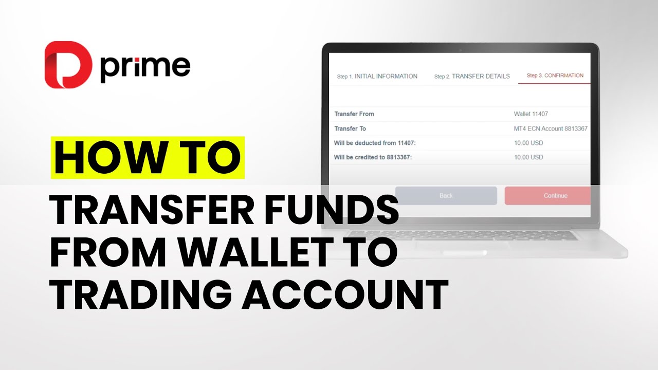 How to transfer funds from wallet to trading account