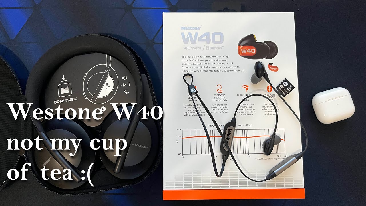 Westone W40 - good, but not my cup of Tea