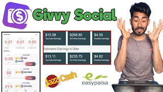 Daily Earn $15 - Givvy social earn money - Givvy social app se paise kaise kamaye - Givvy social screenshot 1