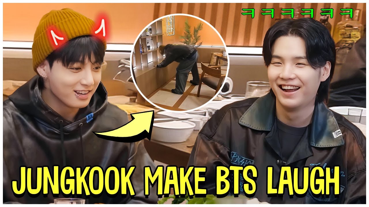 Хёнги BTS смеются из-за Чонкука