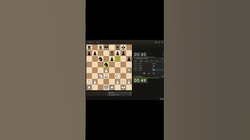 Chess bullet game 1+0 shorts only fun №1511 #shorts