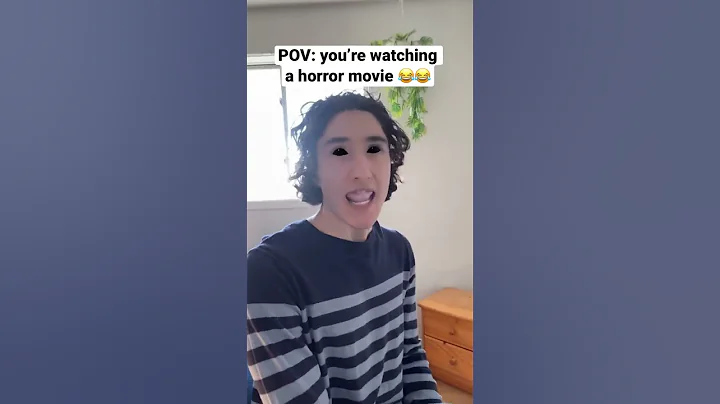 Horror movie trailers be like #shorts #funny #comedy