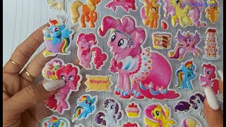 Sticker ngựa Pony - Thiết kế vẽ bàn tiệc cho các bạn Pony  - Phim Sticker