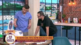 Dr. Marius Sava, totul despre analizele de sânge