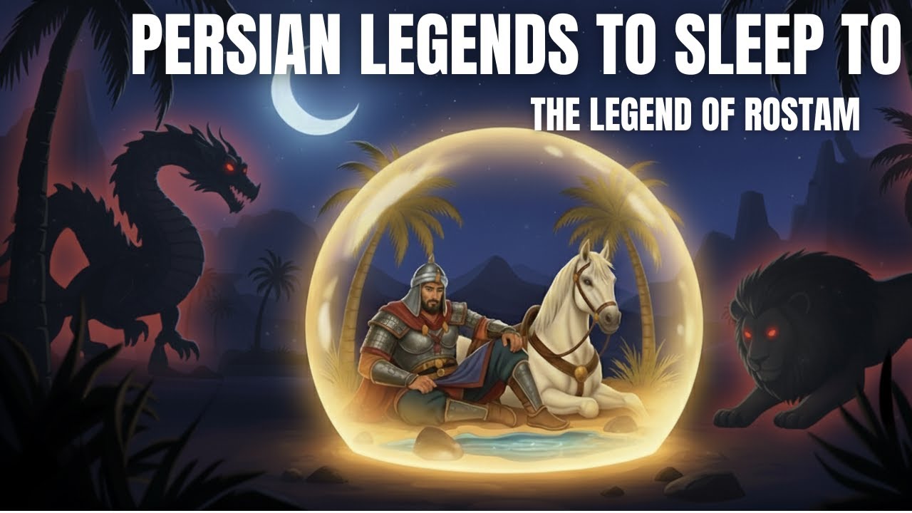 Persian Myths to Sleep to | The Seven Trials of Rostam - YouTube