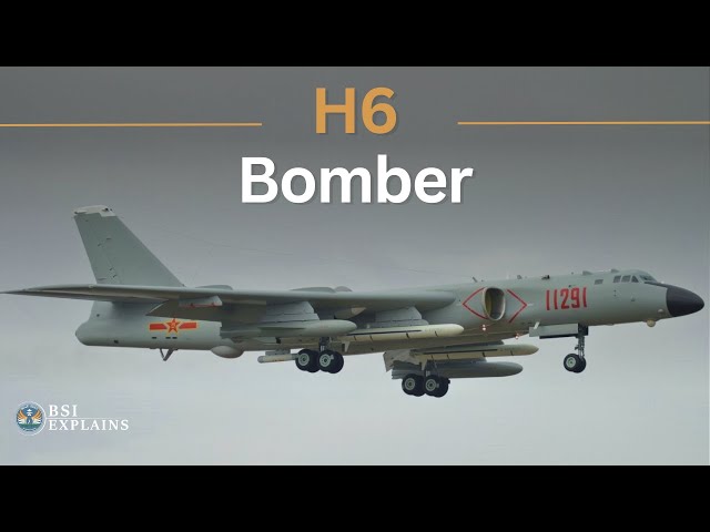 BSI Explains: आइए जानते हैं #China के long-range bomber H-6 के बारे में | #explained