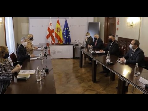 შინაგან საქმეთა მინისტრი ოფიციალური ვიზიტით ესპანეთის სამეფოს შინაგან საქმეთა მინისტრს შეხვდა