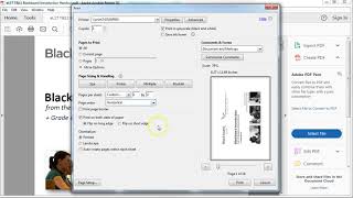 Printing pages per sheet in PDFs - YouTube