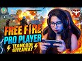 FREE FIRE LIVE 🥳 ROAD TO 300k!❤️ || #freefire #shortsfeed #shorts #live #girlgamer