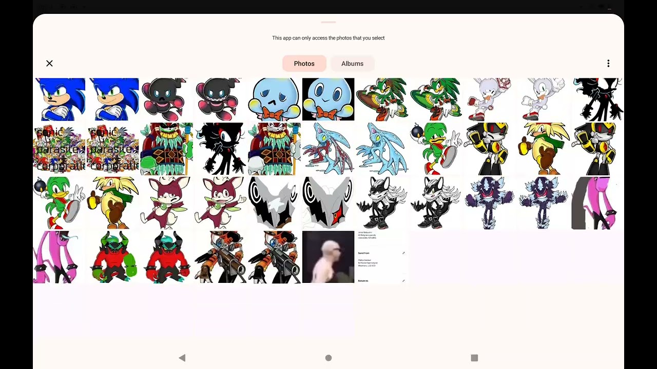 Knuckles redesign for my horror au