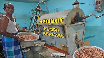 Automatic Peanut Roasting | EXTREME Hot Machine 🔥🔥 | Factory Explorer