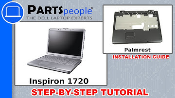 Dell Inspiron 1720 Palmrest Touchpad Replacement Video Tutorial