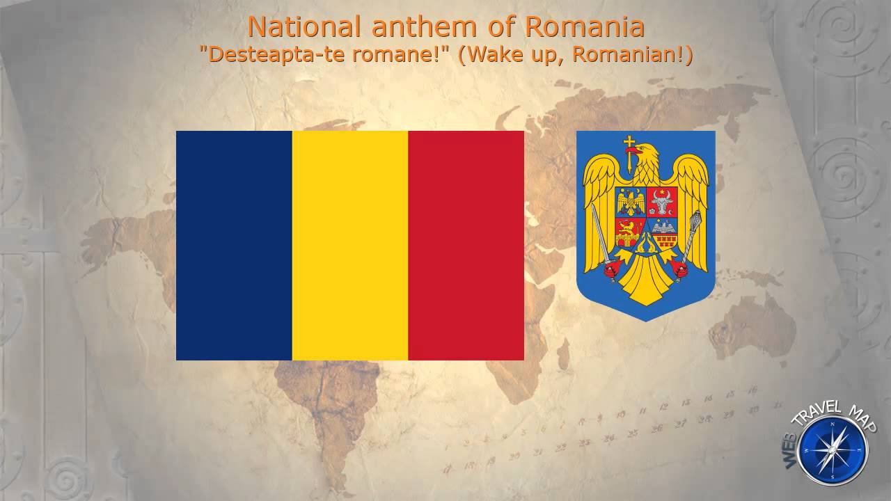 гимн румынии. герб и гимн румынии. гимн румынии. гимн румынии. гимн молдовы на румынском.
