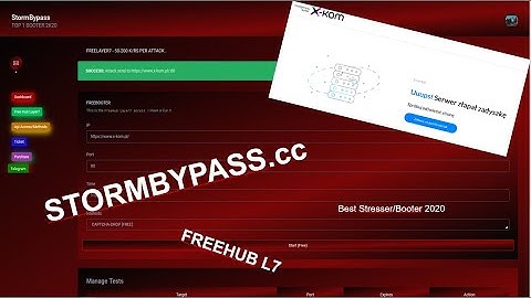 STORMBYPASS.cc  Best Stresser/Booter 2020- X-Kom down with free hub!!!!!
