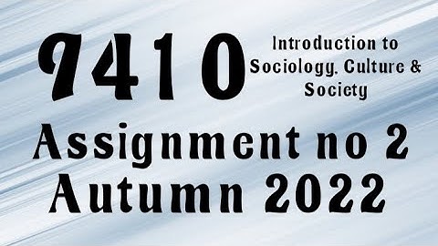 AIOU Code 9410 Solved Assignment No.2 Autumn 2022 #aiou #aiousolveassignments