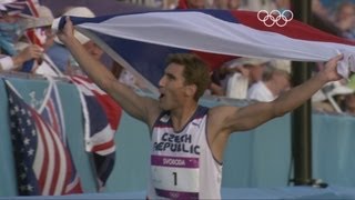 David Svoboda Wins Modern Pentathlon Gold -- London 2012 Olympics