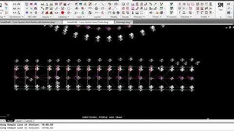 Smart Draft Civil 3D sections from Points
