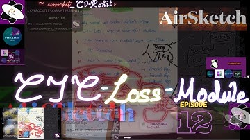 CTC_Loss_Module - Episode 12 | AirSketch | Cvrr_Learn | CVRROCKET