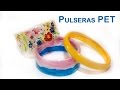 Bonitas Pulseras de Botellas PET Recicladas Facilisimas