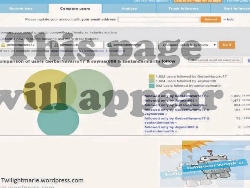 Followerwonk Tutorial
