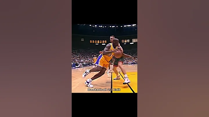 😱💥 Shaq: The Player the NBA Could NOT Stop 🏀🔥 #basketball #nba #shaquilleoneal #lakers #fyp