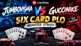 JUMBOVISMA vs GUCCINIKE | Six-Card PLO Poker Action