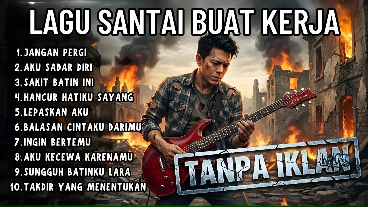 🛑 MUSIK COVER ROCK TERBAIK ‼️ | PAS BANGET BUAT YANG LAGI DIKHIANATI | SLOWROCK MALAYSIA POPULER 💥🎸