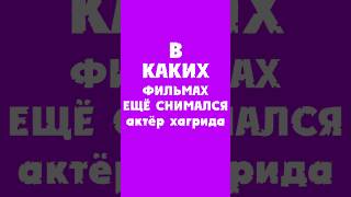 В каких фильмах ещё снимался Актёр Хагрида Робби Колтрейн?#гаррипоттер #shorts #кино #разборы.
