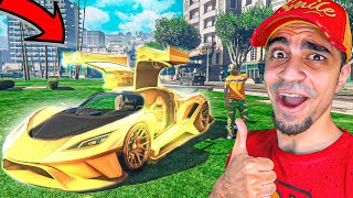 قراند : سيارتي الذهبية الجديدة بسعر 2.000.000 $  | GTA V !!