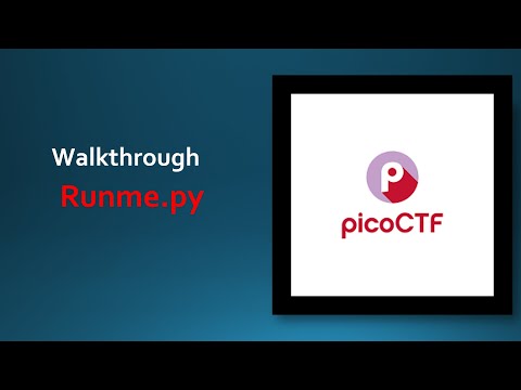 Runme.py | PicoCTF challenge |walkthrough
