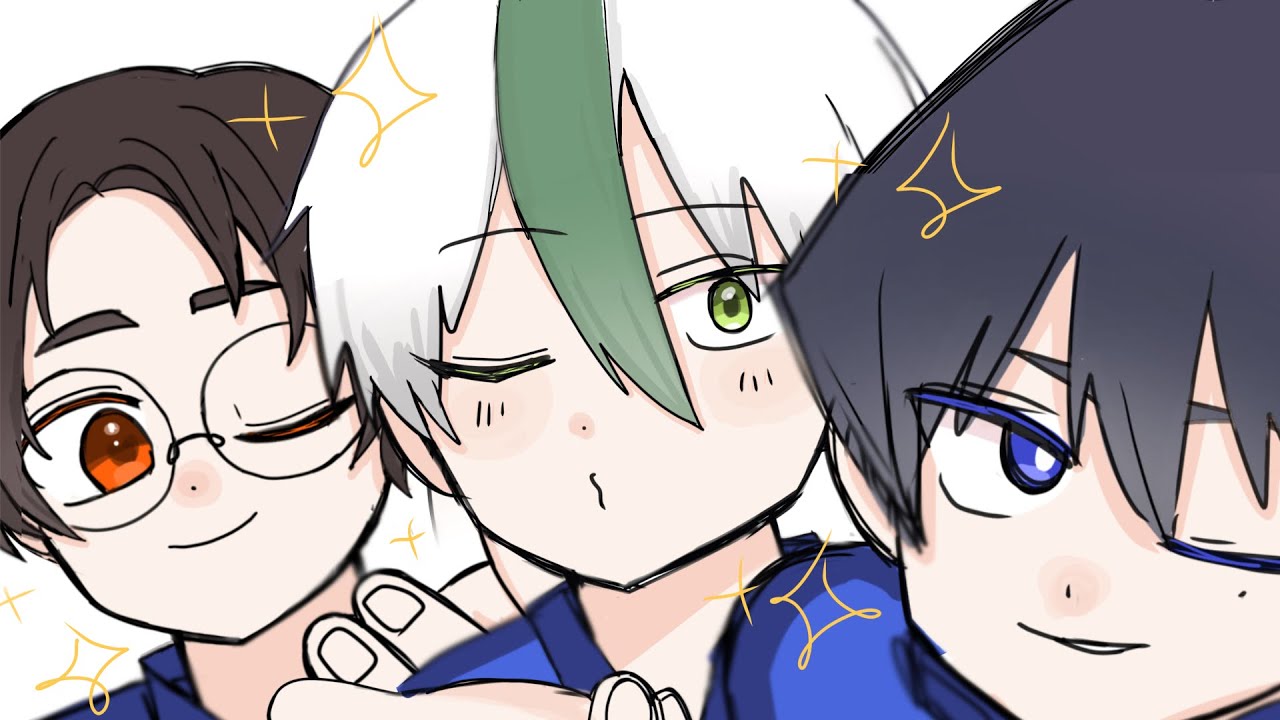 【手描きブルーロック】チームBLL推し