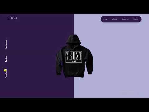 Hoddie Landing Animation With Html And CSS