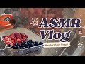 #ASMR - Membersihkan Buah Anggur Merah dan Anggur Hitam